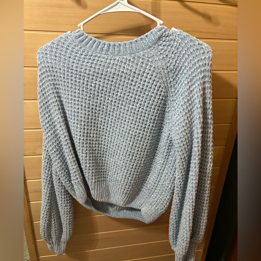 Light blue altered state sweater
